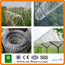 [Anping Factory] Hot Dipped Galvanized Concertina Razor Wire Blade Barbed Wire